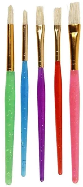 Creativ Company Kids Paint Brushes - 5 Pcs.